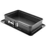 Ibili 826628 moule démontable rectangulaire avec base supplémentaire 28 cm Ibili 826628 moule démontable rectangulaire avec base supplémentaire 28 cm