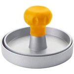Ibili moule presse a hamburger luxe aluminium diam 11cm