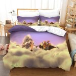 Ice age housse de couette en d sur le th��me de cartoon parure de lit pi��ces en microfibre style avec ...