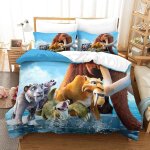 Ice age housse de couette en d sur le th��me de funny parure de lit pi��ces en microfibre style avec ...