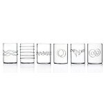 Ichendorf 9352007 - verres a pied eau verre 6 pi�ces