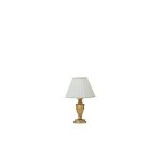 Ideal lux dora - petite lampe de table a 1 lumi�re, laiton antique, e14
