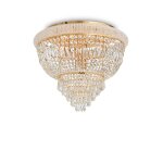 Ideal lux dubai - lustre a 6 ampoules au fini laiton, e14 Ideal lux dubai - lustre a 6 ampoules au fini laiton, e14