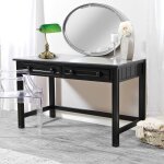 Ideal lux lawyer - lampe de table a 1 lumi�re banker en laiton antique avec abat - jour en verre vert, ...