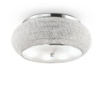 Ideal lux pasha' - plafonnier a 14 lumi�res chrome