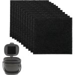 Ijhgv - filtre litire chat anti odeur, 10 pices filtre charbon actif poubelle anti odeur filtre a charbon ...