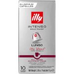 Illy intenso lungo capsules de caf� torr�faction intense - pack de 10 capsules - 57g