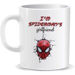 Im spidermans girlfriend mug sarcastic humour novelty funny birthday gift office men women tea coffee ... Im spidermans girlfriend mug sarcastic humour novelty funny birthday gift office men women tea coffee ...
