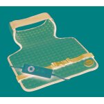 Imetec chp - 02 - coussin chauffant pour la nuque et le dos - marron clair / bourgogne