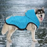 Imperm�able imperm�able pour?l? chien 2 en 1, combinaison l�g�re pour animaux de compagnie chien a capuche ...