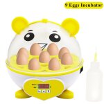 Incubateur intelligent pour 9 ¿ufs, incubateur professionnel pour elever des oiseaux, thermostat automatique, ... Incubateur intelligent pour 9 ¿ufs, incubateur professionnel pour elever des oiseaux, thermostat automatique, ...