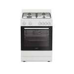 Indesit - cuisini�re gaz 72l 4 feux blanc i6g5kcw