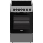 Indesit i5v3pcs cuisini�re electrique c�ramique noir et acier inoxydable