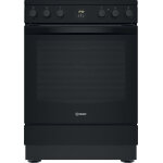 Indesit is67v5ccb / fr four et cuisini�re electrique c�ramique noir