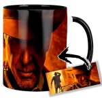 Indiana jones et le cadran du destin harrison ford tasse b avec intérieur et poignée noire en céramique ... Indiana jones et le cadran du destin harrison ford tasse b avec intérieur et poignée noire en céramique ...