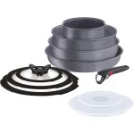 Ingenio mineralis eco set de poles antiadhsives en aluminium 100% recycl, convient a l'induction, ...