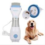 Inn peigne anti - poux electrique pour chat chien animaux de compagnie sans douleur 3 filtres jetables ...