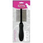 Inodorina, peigne double pour chien, pour eliminer l'exc�s de poils, avec dents larges et etroites pour ...