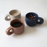 Ins korea ? tasse cr�ative, personnalit� mignonne, bouteille de caf� et de lait pour le petit d�jeuner, ...