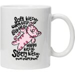 Inspir big bangtheory soft kitty warm kitty sleepy kitty tasse a caf en cramique drle tasse a caf ...