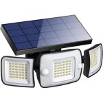 Intelamp lampe solaire exterieur 6000mah lumiere solaire exterieure avec detecteur de mouvement 1200lm ... Intelamp lampe solaire exterieur 6000mah lumiere solaire exterieure avec detecteur de mouvement 1200lm ...