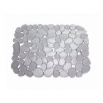 Interdesign 60063eupebblz tapis d'�vier, graphite