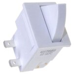 Interrupteur de lumiere d'origine rfrigrateur conglateur (481221838665 whirlpool laden ignis bauknecht) ...