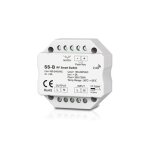 Interrupteur marche / arr�t skydance ss - b compatible avec bouton - poussoir et t�l�commande rf blanc ...