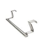 Intirilife porte - serviettes en acier inoxydable pratique de 23. 5 x 2. 5 x 5 cm  accrocher en argent ...