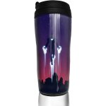Iron man travel coffee mugs double wall vacuum tumblers insulated thermos mug - 12 oz