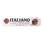 Italiano bonbons salmiak roll 24 x 33g - r�glisse sal�e traditionnelle, saveur intense, friandises sucr�es, ...