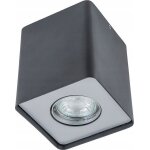 Italux harris - led noire moderne a 1 lumi�re, gu10