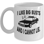 J'aime les gros bustes et je ne peux pas mentir - tasse de 11 oz