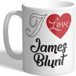 J'aime james blunt - tasse