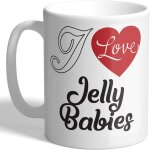 J'aime les jelly babies - tasse