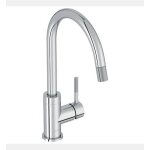 Jacob delafon - robinet cuisine douchette extractible edgar chrome - rose