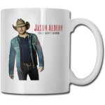 Jason aldean mug coffee mug tea cup wine mugs novelty funny mug white ceramic mugs large c - handle double ...