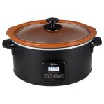 Jata jeol2145 mijoteuse 5 l 210 w noir, terre cuite Jata jeol2145 mijoteuse 5 l 210 w noir, terre cuite