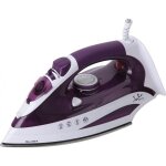 Jata pl225 fer � repasser fer � vapeur semelle en acier inoxydable 2400 w violet, blanc