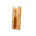 Jaune - 50pcs sac a pain en papier kraft avec fentre pour confiserie alimentaire chocolat biscuits pain ...