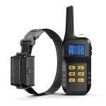 Jaune - collier'entranement sans fil pour chien k5dc, polyvalent, confinement des aboyements, tlcommande ...