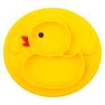 Jaune - couverts en silicone pour bébés, diviseur de bébé, ventouse, assiette'alimentation pour tout ... Jaune - couverts en silicone pour bébés, diviseur de bébé, ventouse, assiette'alimentation pour tout ...