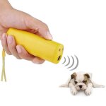 Jaune - lampe de poche led a ultrasons pour la conduite des chiens, accessoire portable'entra�nement ...