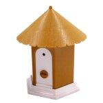 Jaune - r�pulsif ultrasonique'ext�rieur pour chiens, dispositif anti aboiement, etanche pour l'ext�rieur, ...