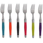 Jean dubost - coffret de 6 fourchettes de table - loo60181ton