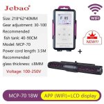 Jebao jecod de vagues d'aquarium marin pompe a vagues a flux transversal mcp - 70 mcp - 90 mcp - 120 ...