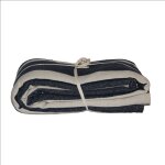 Jet� de lit coton epais rustique