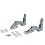 Jeu de 2 charnires rfrigrateur conglateur (481231018672 as0014714 bauknecht whirlpool ariston hotpoint ...