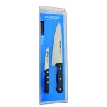 Jeu de 2 couteaux de cuisine arcos universal 285800 en acier inoxydable et mango jeu de 2 pi�ces en polyoxym�t ...