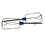 Jeu de 2 fouets a emulsionner blancs prep'line robot mnager (ss - 987800 moulinex seb tefal)